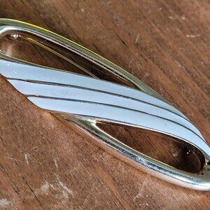 Trifari Signed Brooch on Gold Toned Back FREE SHIP